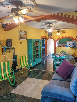 Family House, Patio | Living area - Mexican style house Pet Friendly Cancun (Cancun)
