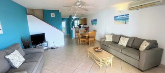 Delightful waterfront villa close to the beach
