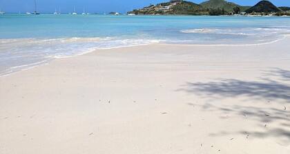 Delightful waterfront villa close to the beach