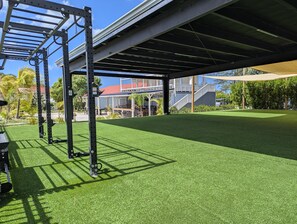 Overnattingsstedets uteområder