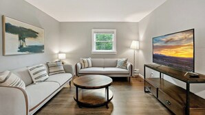 Living area - 37-Acre Private Cabin Retreat near Shenandoah (Stanley)
