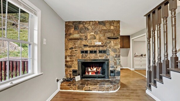 Interior - 37-Acre Private Cabin Retreat near Shenandoah (Stanley)