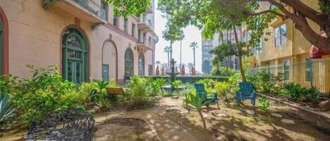 Enceinte de l’hébergement