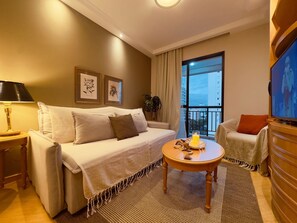 Classic Apartment | Living area - Flats em Moema (São Paulo)
