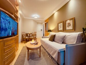 Living area - Flats em Moema (São Paulo)