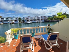 Terrace/patio - Comfortable villa near the beach (Jolly Harbour)