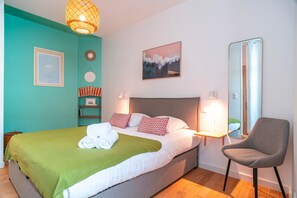 1 Schlafzimmer, Schreibtisch, Bügeleisen/Bügelbrett, kostenloses WLAN