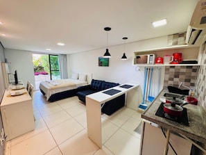 Comfort Studio Suite | Premium bedding, individually furnished, laptop workspace - Laguna Beach em Porto by Easy Home (Ipojuca)