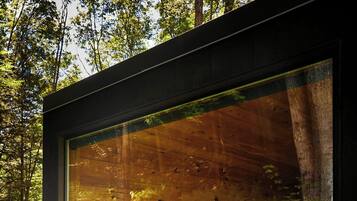 Signature Cabin, 1 Queen Bed (View) | 1 bedroom, desk, laptop workspace, bed sheets