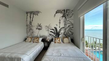 2 slaapkamers, een strijkplank/strijkijzer, gratis wifi, beddengoed