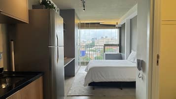 Appartement | 1 chambre, bureau, espace de travail pour ordinateur portable