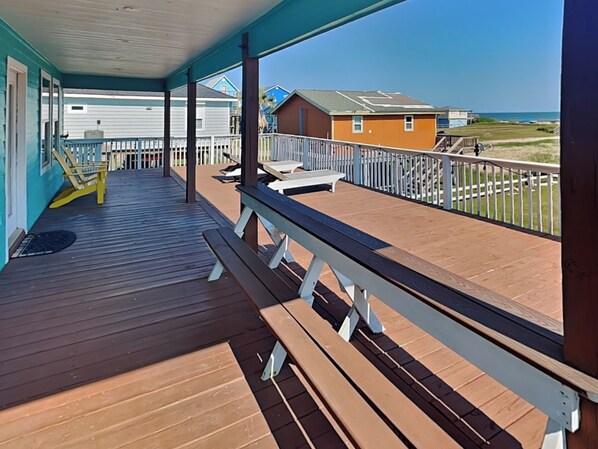 House, Multiple Beds, Balcony, Beach View (Star of the Sea Surfside) | Terrace/patio