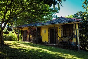Façade de l’hébergement