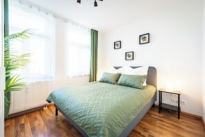 1 室のベッドルーム、アイロン / アイロン台、WiFi、ベッドシーツ