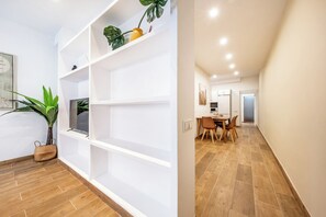 Economy Apartment, 1 Bedroom | Living area | TV - Caliu Apartments Barcelona - Fira (L'Hospitalet de Llobregat)