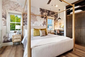 2 Schlafzimmer, Schreibtisch, kostenloses WLAN, Bettwäsche