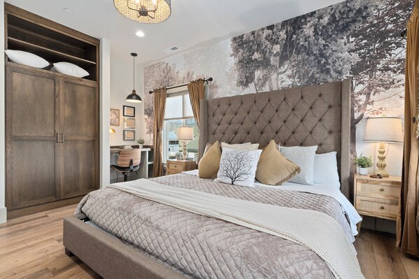 2 habitaciones, escritorio, wifi gratis y ropa de cama 