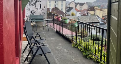 City View Bergen. City and sea views from your private terrace. Very central.