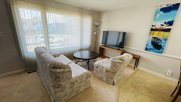Smart TV y chimenea