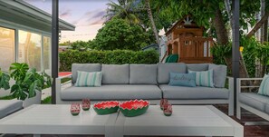 Enceinte de l’hébergement