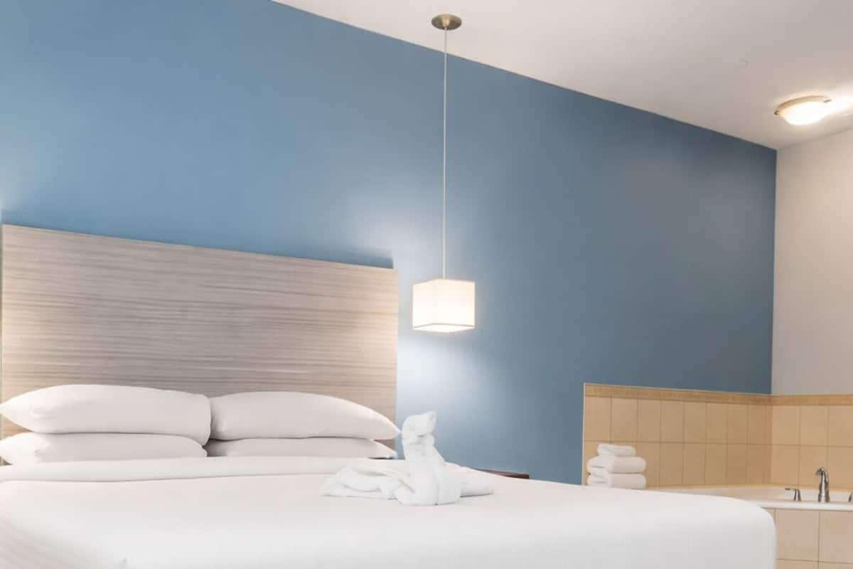 Suite | Desk, soundproofing, iron/ironing board, free WiFi