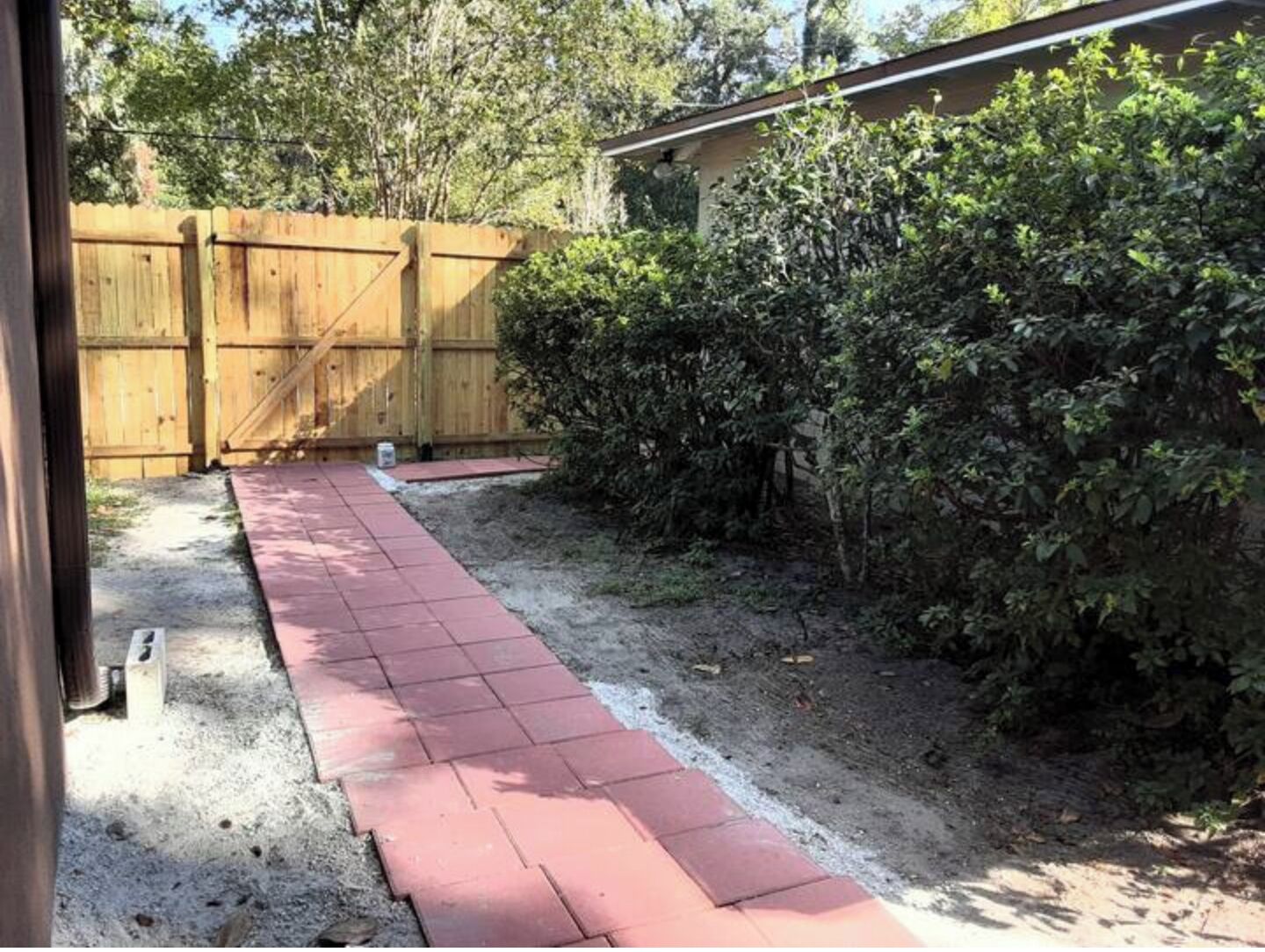 Terrain de l’hébergement 