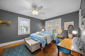 2 chambres, fer et planche à repasser, accès au Wi-Fi (inclus)