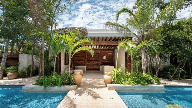 2 outdoor pools - NHOA 209B Lux 1BR Pool View Aldea Zama (Tulum)