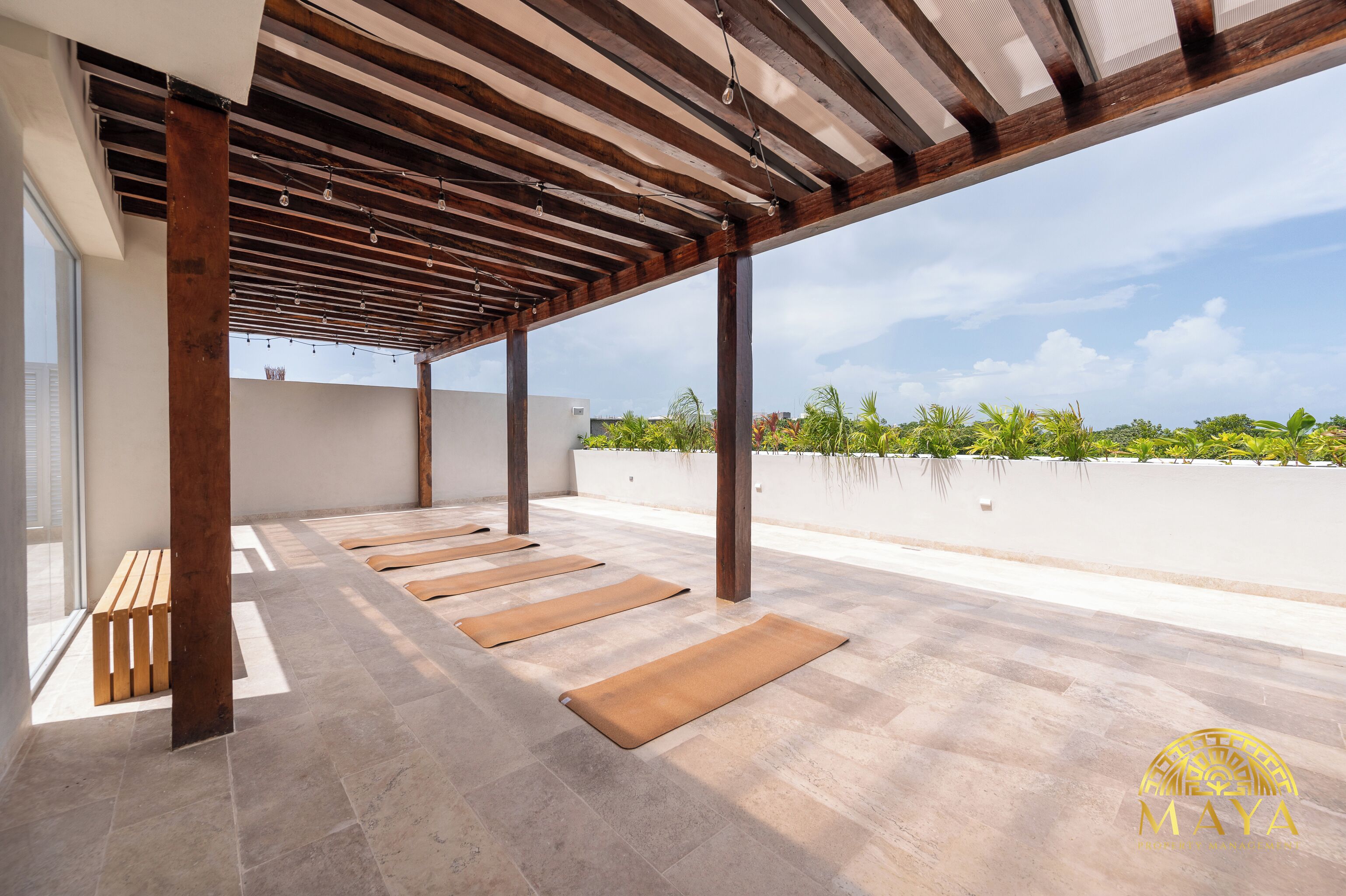 Rooftop terrace