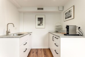 Private kitchen - Sylt Rooms 2 - Captains Room - Captains Room (Westerland)