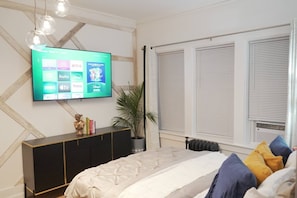 1 chambre, fer et planche à repasser, Wi-Fi gratuit, draps fournis