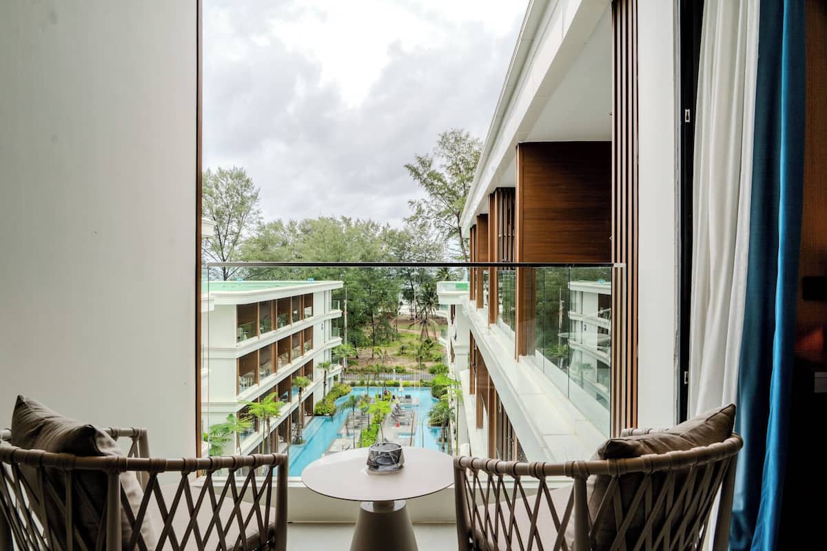 Premier Double or Twin Room, Balcony, Pool View | Balcony view