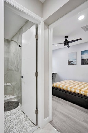 3 bedrooms, iron/ironing board, travel cot, WiFi