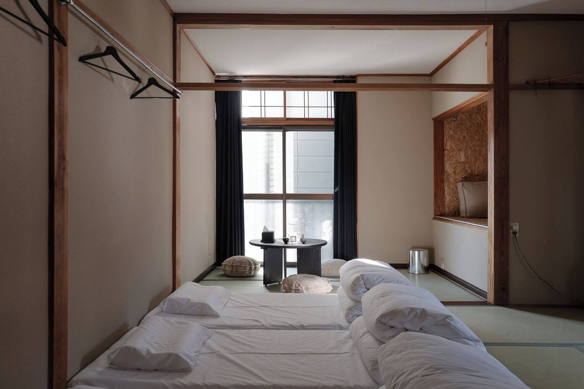 Japanese-style Quadruple Room | WiFi (free), bed sheets