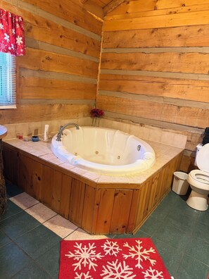 Towels, shampoo, toilet paper - Cozy cabin in lovely Seneca Rocks WV with WiFi, smart TVs and jucuzzi tub (Seneca Rocks)