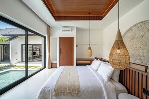 Exclusive Villa, Patio, Pool View | 2 bedrooms, Egyptian cotton sheets, premium bedding, memory foam beds - Casa Umari (Canggu)