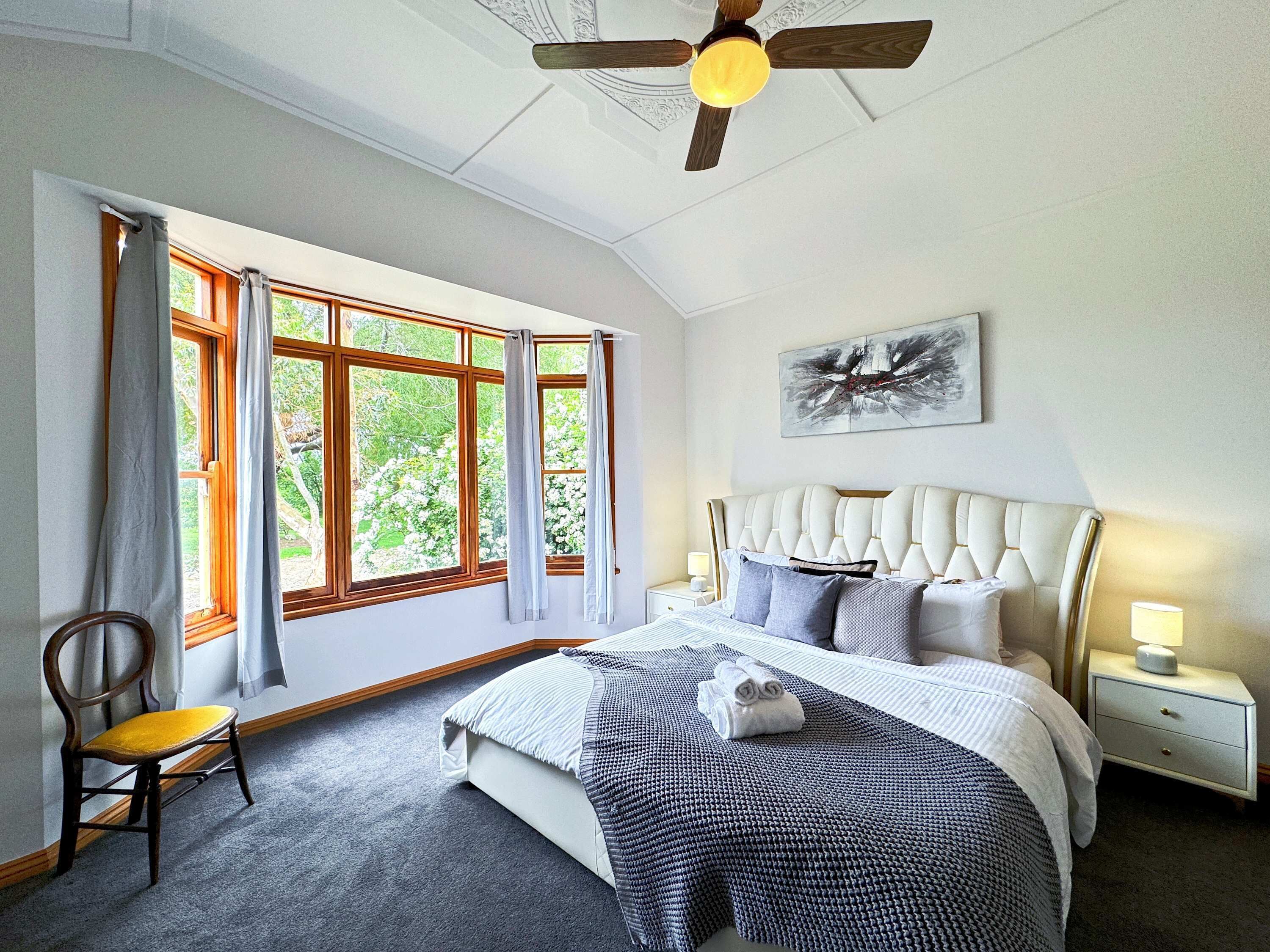 4 dormitorios, tabla de planchar con plancha, wifi y ropa de cama