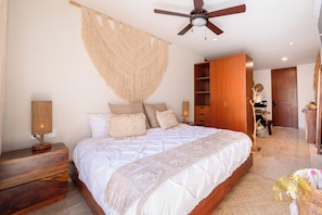 1 bedroom, in-room safe, blackout drapes, iron/ironing board