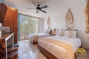 1 bedroom, in-room safe, blackout curtains, iron/ironing board