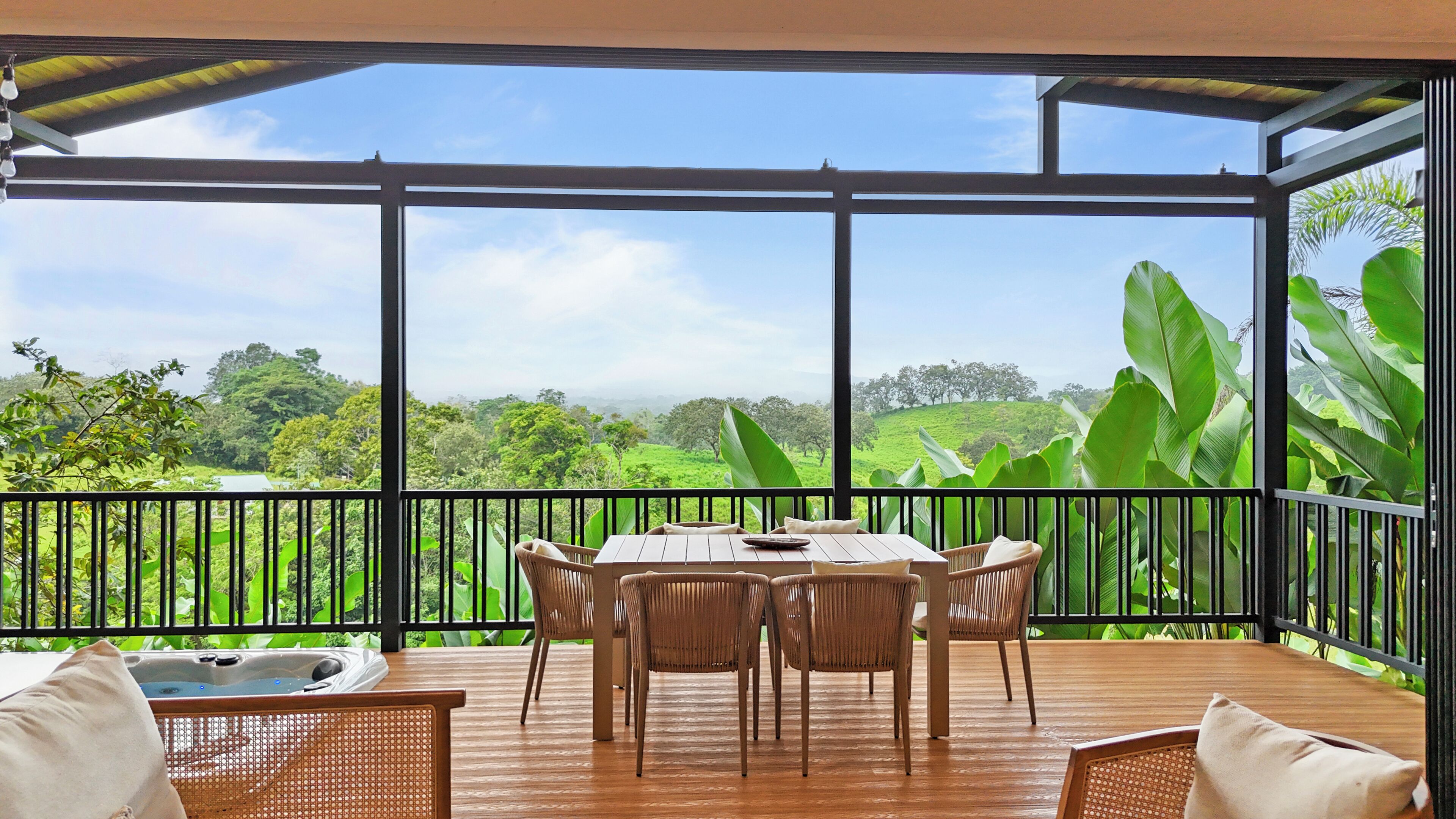 Cottage, Balcony, Mountain View | Living area | Flat-screen TV, fireplace