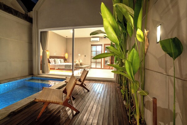 One Bedroom Private Pool Villa | Ausblick vom Zimmer
