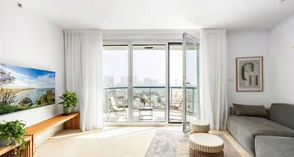 Stylish Apt Balcony View by Sea N' Rent