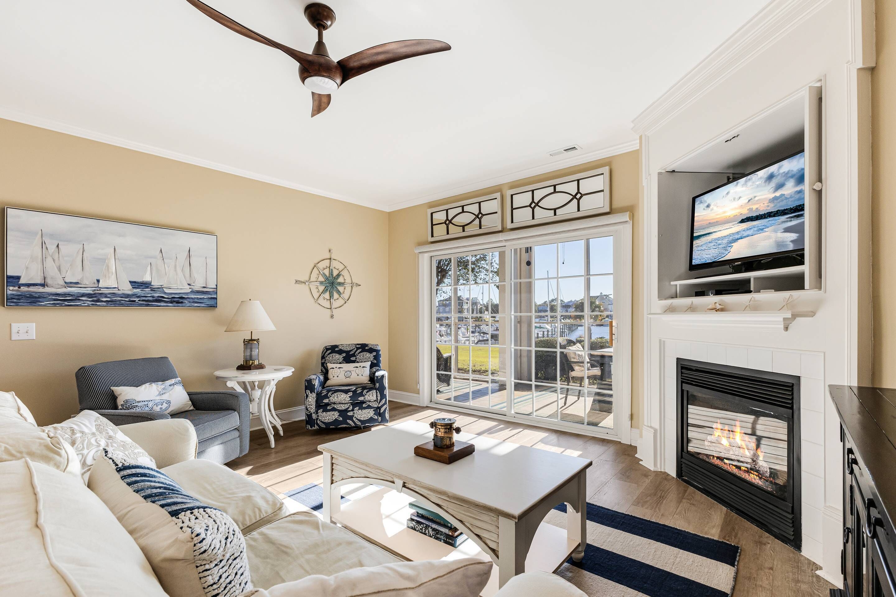 Smart-tv och böcker