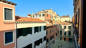 Blick von der Unterkunft