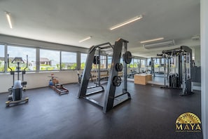 Gym - NHOA 305B Lux 1BR Pool View Aldea Zama (Tulum)