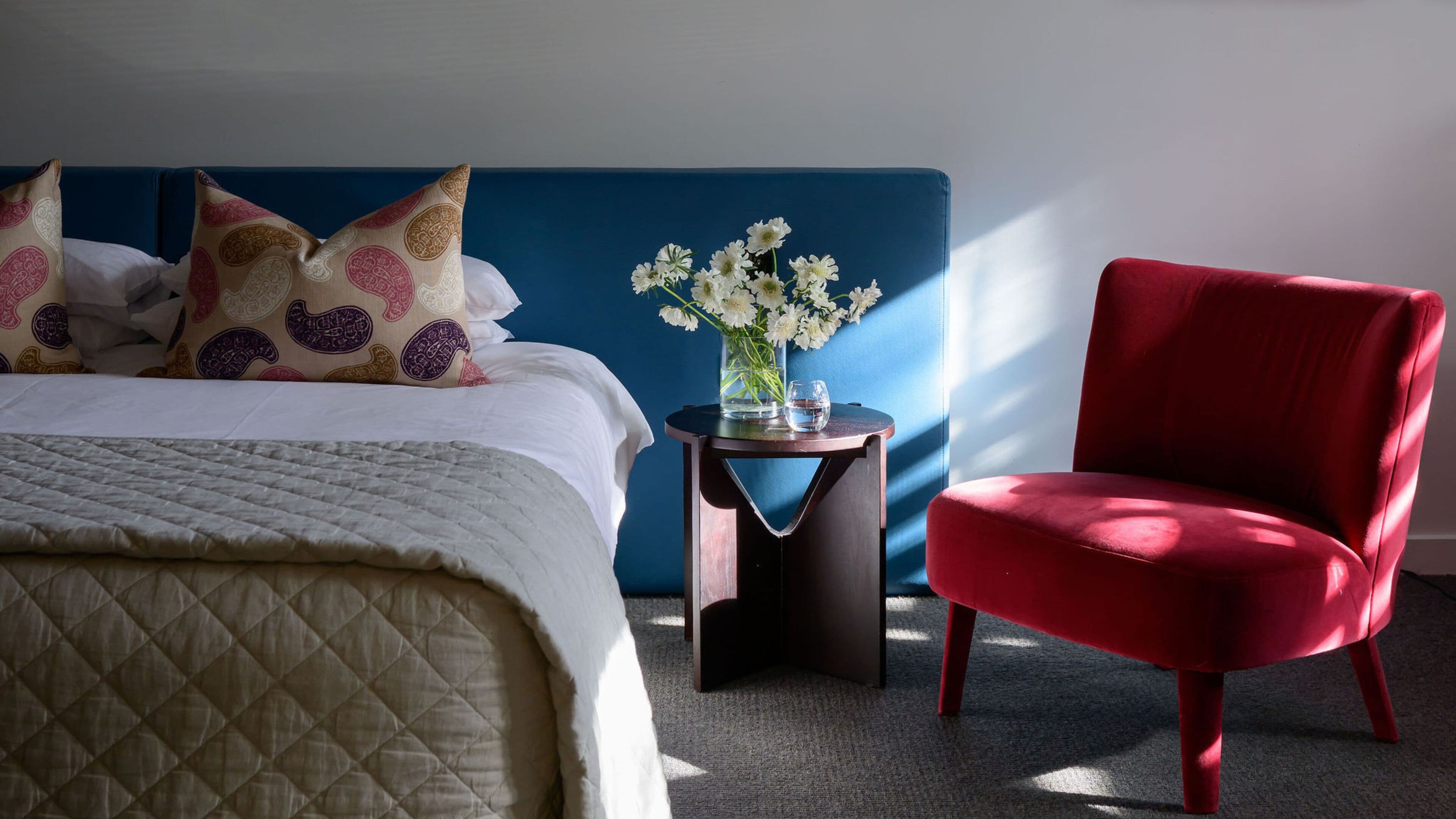 Roupas de cama premium, camas com colchões pillow-top