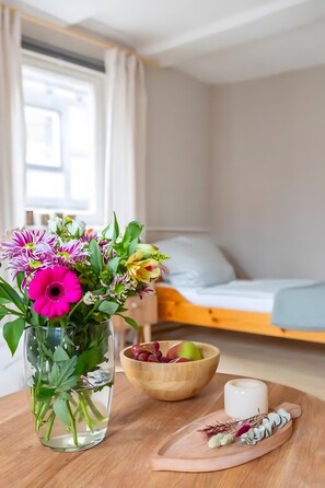 1 bedroom, iron/ironing board, free WiFi, bed sheets - Apartment 'Fewo Am Marktplatz In Schlitz' with Shared Terrace and Wi-Fi (Schlitz)