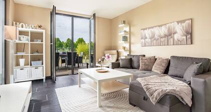 Holiday Home 'Nova Ferienhaus, 50qm' with Private Terrace, Private Garden and Wi-Fi