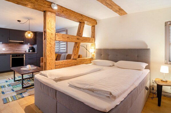 1 chambre, Wi-Fi gratuit, draps fournis