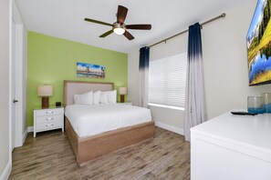 3 bedrooms, in-room safe, iron/ironing board, free WiFi